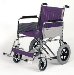 Roma Model 1485 - Heavy Duty Car Transit Wheelchair from Safe Hands Mobility